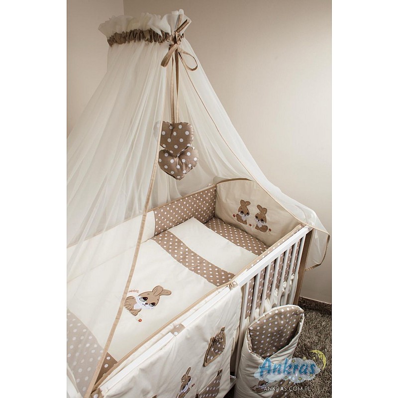 ANKRAS RABBIT bed linen 4 parts 120h90sm - 360sm - beige