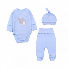 FLAMINGO baby clothes set 3D 439-212, 56 size blue