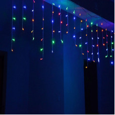 100 LED Christmas garland “Icicle” length  3,2 m., multicolor