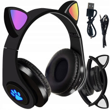 High quality wireless - Cat Ears headphones, black