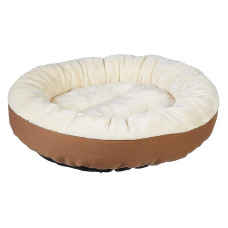 MPORT Dog bed, 50 x 50 x 15 cm, beige-brown UA-1023-15