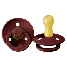 BIBS Pacifier for natural latex 6m+ Wine M