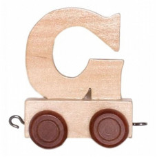 BINO Wooden alphabet letter - G, 82238