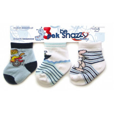 BE SNAZZY socks 3pcs, art. 3PAK / A BOY izm.L