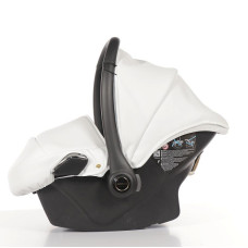 JUNAMA KITE INDIVIDUAL car seat 0-10kg and adapter, 05 white/silver