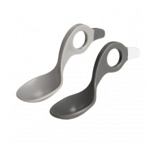 I CAN spoon with multifunctional handle 6m + 2 pcs., Grey / Midnight Grey