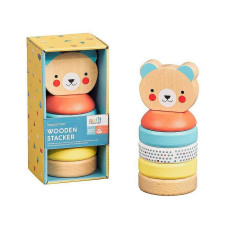 Happy Bear Wooden Stacker