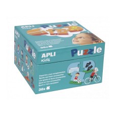 APLI kids puzzle Sports and their accessories, 17239