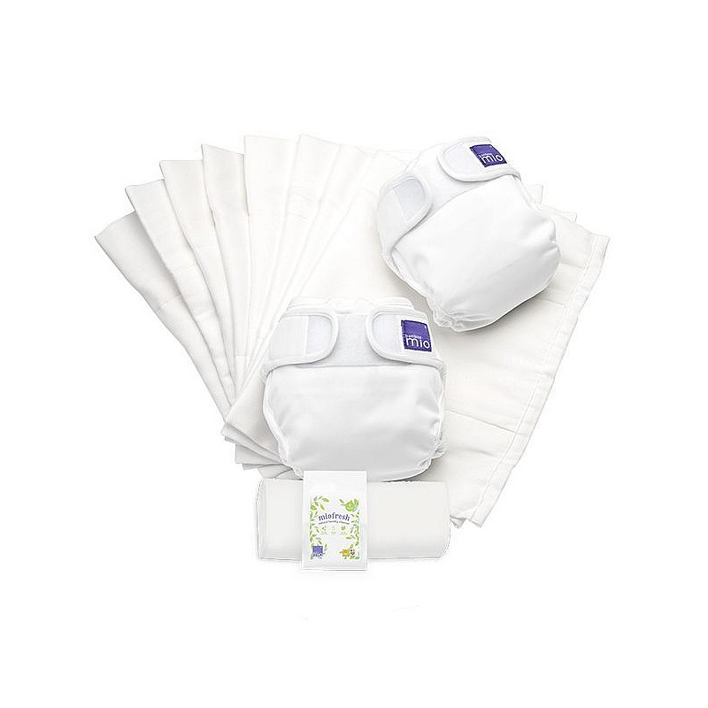 BAMBINO MIO Nappy Sets - set of diapers (8 diapers and panties 2), small (5-7kg)