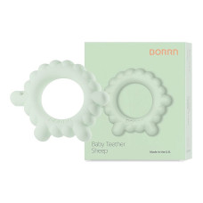 BORRN Animal Прорезыватель для зубов 0m+ Sheep Green C0206E