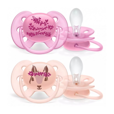 PHILIPS AVENT ULTRA SOFT DECO Symmetrical silicone pacifier 6-18M+, 2pcs., SCF223/04