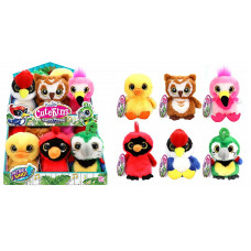 CUTEKINS Realistic Birds with Sounds Tweet Peeps, Various, 35041