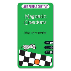 PURPLE COW travel game Checkers (LT,LV), 797