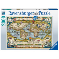 RAVENSBURGER puzzle Around the World, 2000pcs., 16825