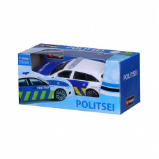 BBURAGO 1:43 car model Audi A6 Avant Estonian Police, 18-30415EE