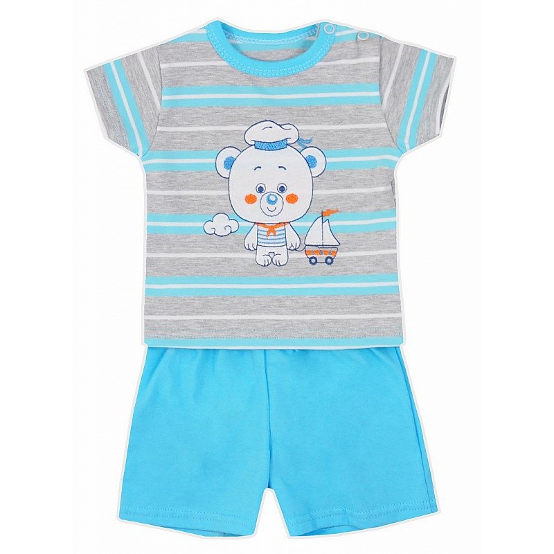 BOBAS SAILOR summer set 74 the size of 3834 turquoise