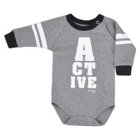 KOALA ACTIVE bodykit with long sleeves 86 size 07-841 dark gray