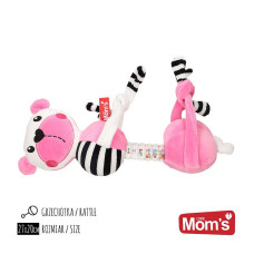 HENCZ Soft toy rattle 0m + 995 pink