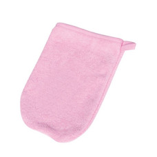 BABY MATEX terry mitten for washing 22x15sm - 10 pink