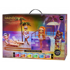 RAINBOW HIGH Malibu rotaļu komplekts