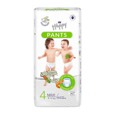 HAPPY Pants Maxi 4 size 8-14kg. 44pcs