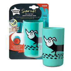 TOMMEE TIPPEE SUPER CUP sucker cup with 12m + 300ml, green 44720211