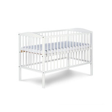 KLUPS HENRY RADEK II cot 120x60cm, white