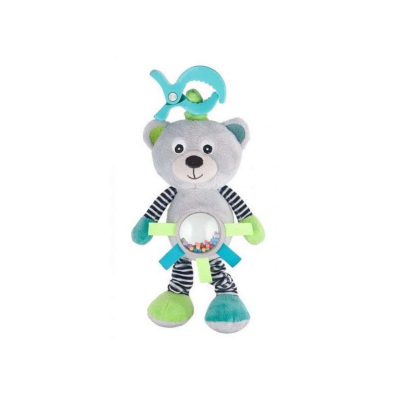 CANPOL BABIES hanging toy with vibration BEAR 68/062 grey