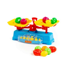 POLESIE Balance playset with foods, 12 pieces P 53787