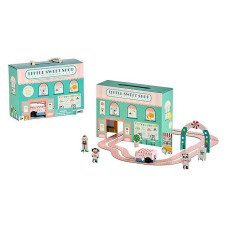 PETIT COLLAGE Wind Up & Go Sweet Shop Play Set,PTC528