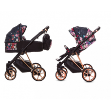 BABYACTIVE MUSSE universal carriage 2in1, Dark Rose