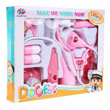 RAMIZ Children's doctro set ZDZ.3688B, pink