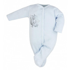 KOALA FOXY romper with long sleeves size 68 09-034 blue