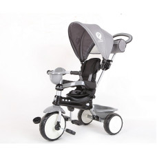 QPLAY COMFORT Baby tricycle GREY