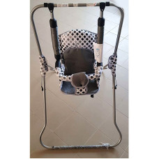 ACIA swing with barrier, grey