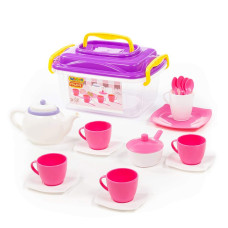 POLESIE Tea set for four, 19 pcs (container) P 58980