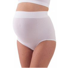 BELLISSIMA Slip High waist brief with belly support Maternity M-L bianco