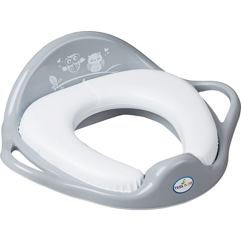 TEGA BABY OWLS Soft toilet trainer, SO-020-106 Gray