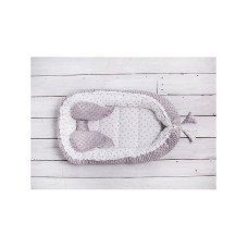 BELISIMA MINKY nest for the newborn, P01-861, gray