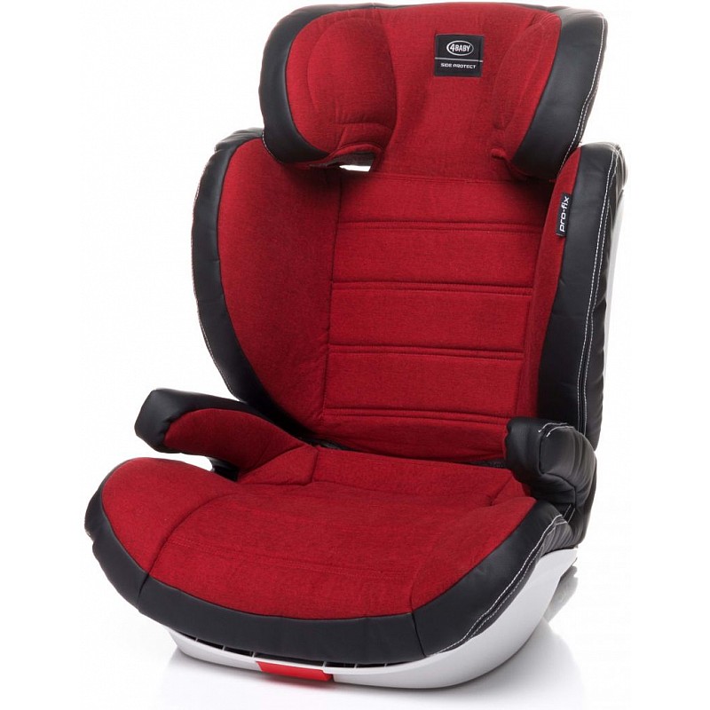 4BABY PRO-FIX child car seat 15-36kg Red