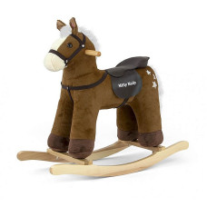 MILLY MALLY PEPE Kids Rocking Horse DARK BROWN