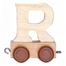 BINO Wooden alphabet letter - R, 82251