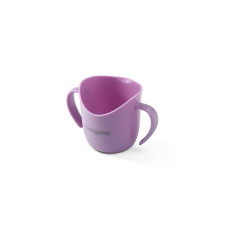 BABYONO FLOW Ergonomic training cup 120ml 6m+ 1463/05 purple