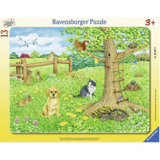 RAVENSBURGER Frame puzzle Small animals 13pcs R06067