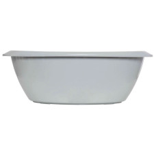 LUMA Baby bath with plug 75x39x25cm, Sage Green L15732