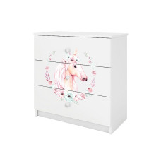 KOCOT KIDS Chest of drawers babydreams white horse