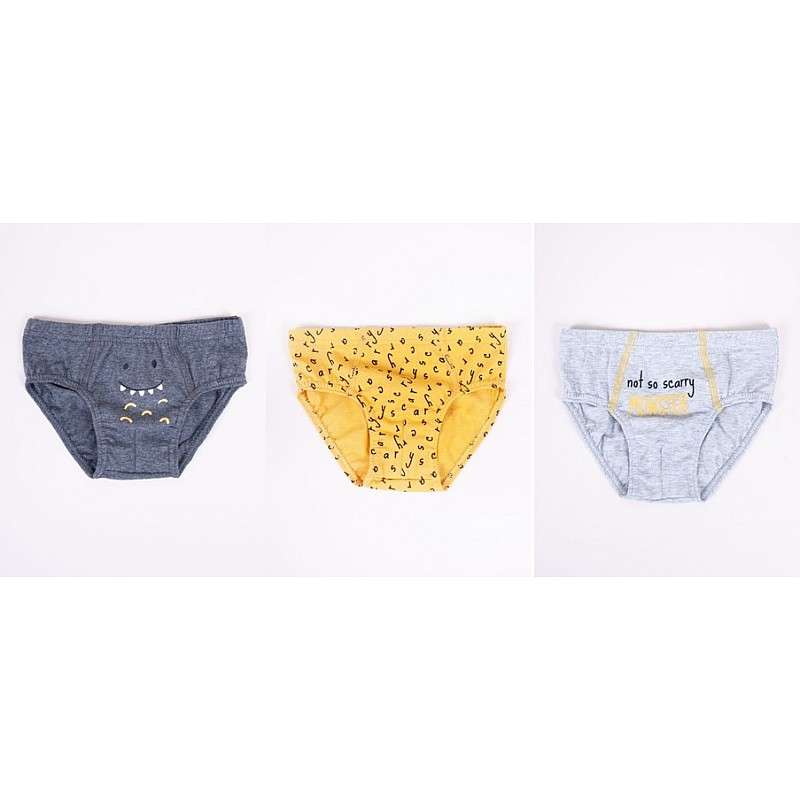 YO BABY panties set 3pcs. 86-92cm, MC-23 boys