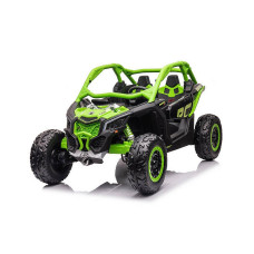 TO-MA MAVERICK Electric Car 24V-4WD, DK-CA001 (EVA wheels) green