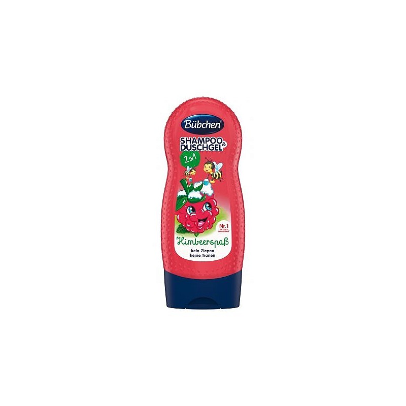 BUBCHEN shampoo for washing hair and body Mishkin raspberry 230ml TL21 15000200