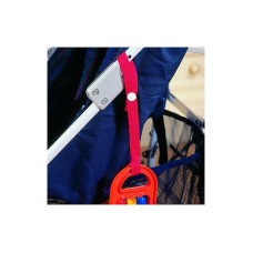 CLIPPASAFE 27 Holder toys, 2 pcs. - red